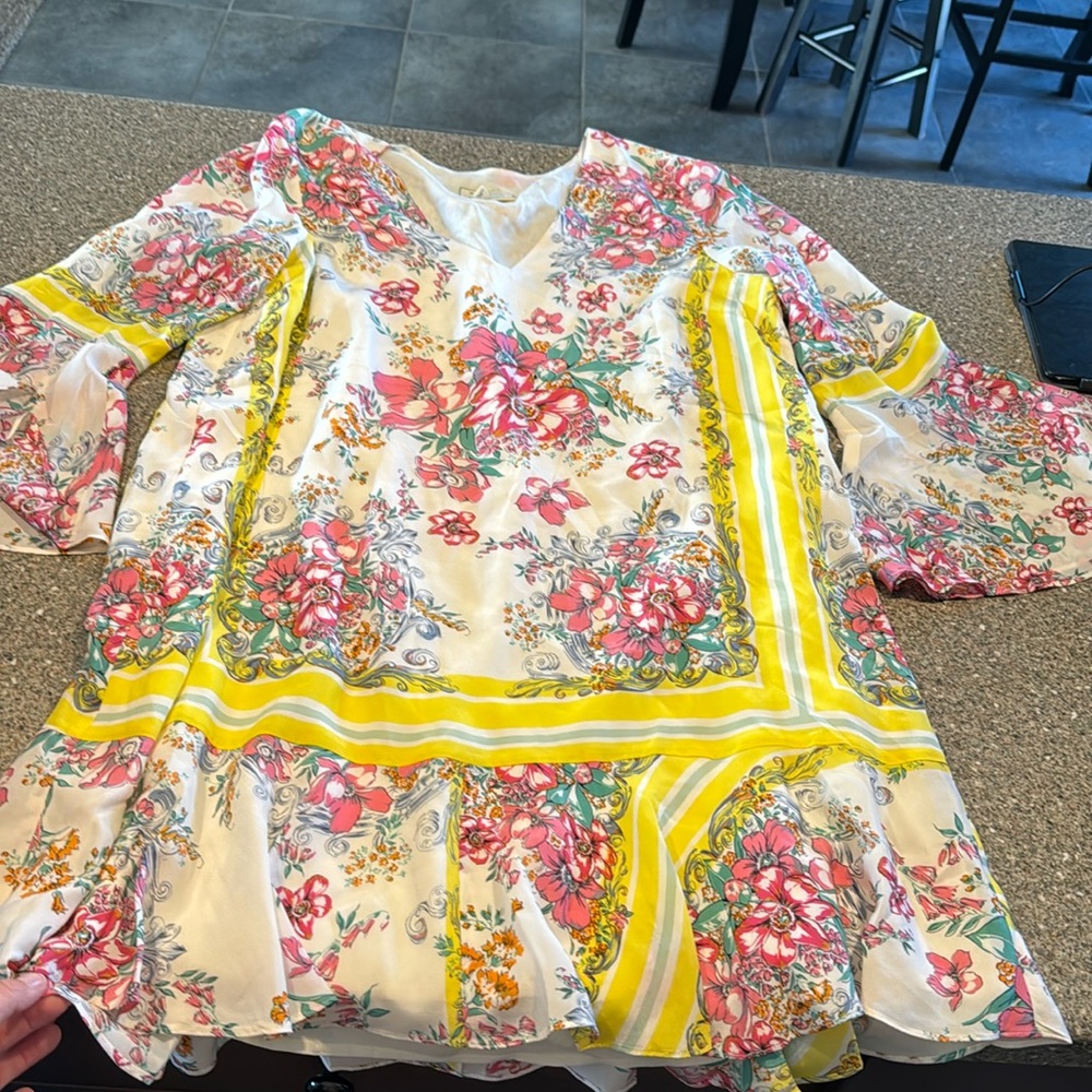 Moulinette soeurs Anthropologie tunic dress